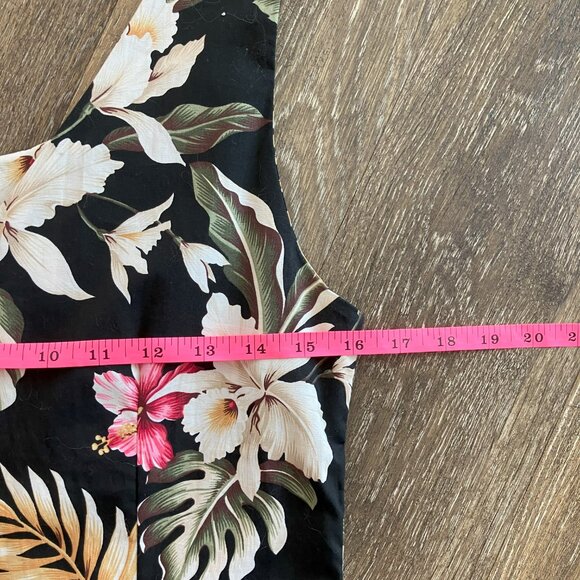 Jade Fashions Black Orchid Size XS Princess Hawaiian Dress - Picture 8 of 10